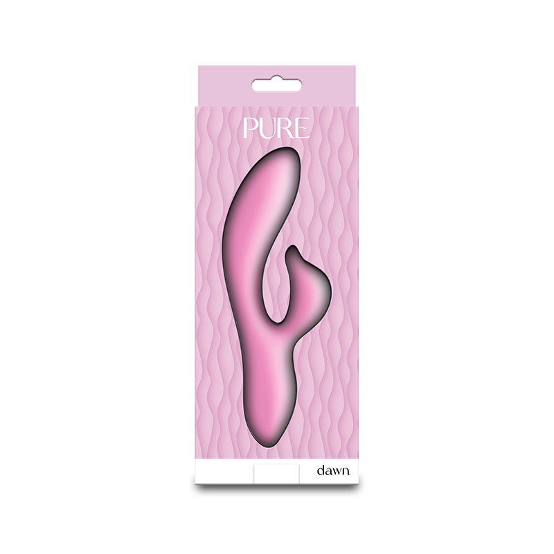 Pure by NS Novelties – A charming collection of vibrators en... NS Novelties - Pure Dawn Rabbit Vibrator - Pink photo-4