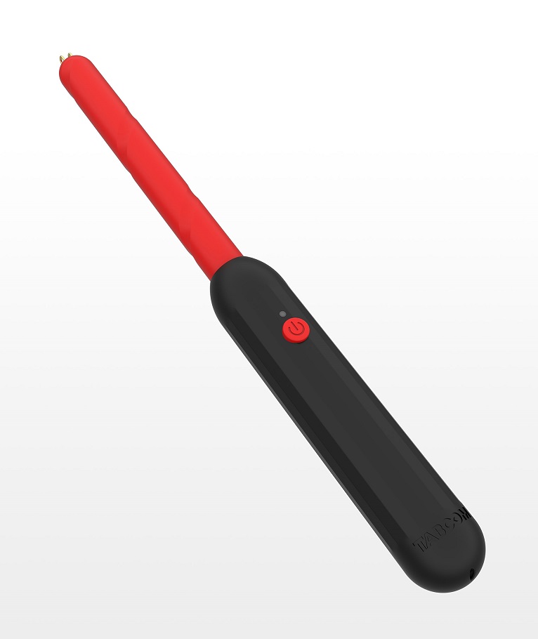 Obey or be punished with the TABOOM PRICK STICK ELECTRO SHOC... Taboom - Prick Stick Electro Shock Wand - Red photo-3