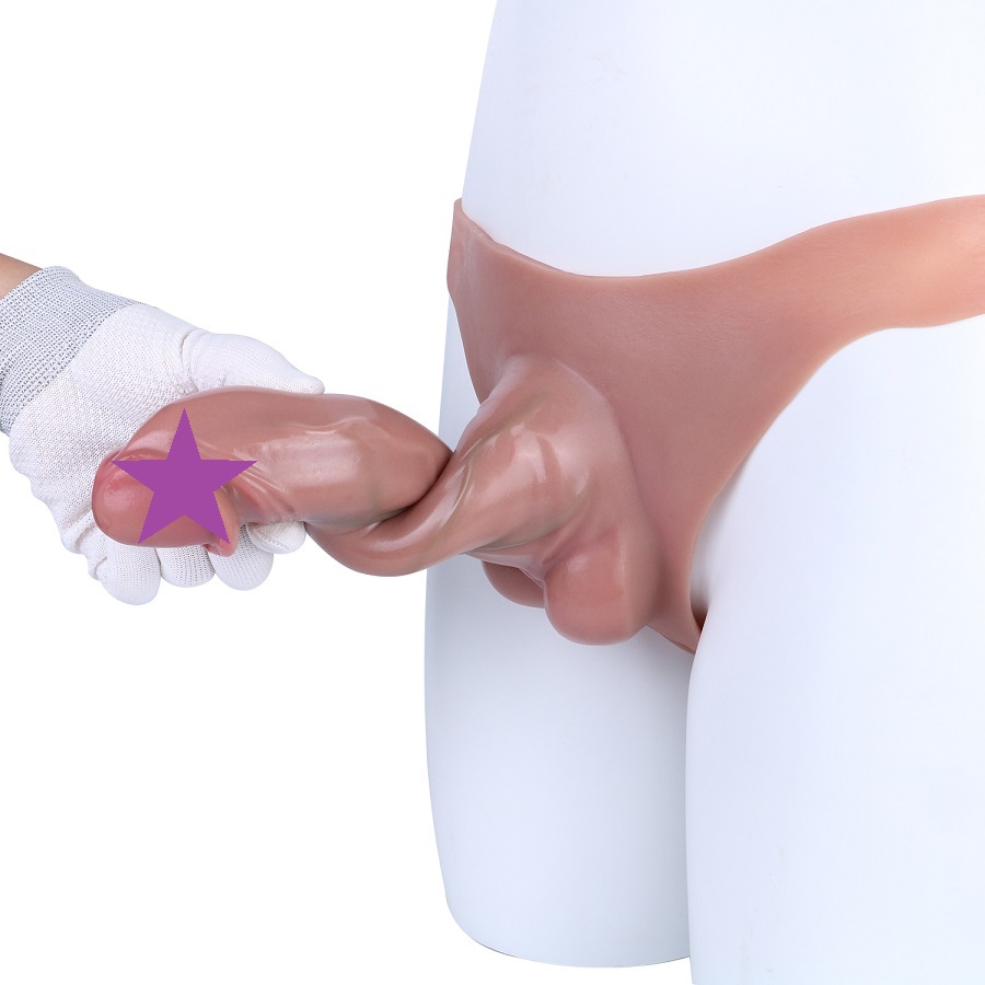 Strap-on panties harness with hollow penis
Material: liquid... FAAK - Hollow Penis Pants 17cm photo-2