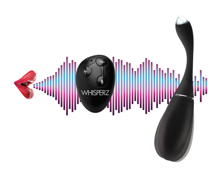 Your voice never felt so sexy! This vibrating egg from Whisp... Whisperz - Voice Activated 10X Vibro Egg - Black photo-2