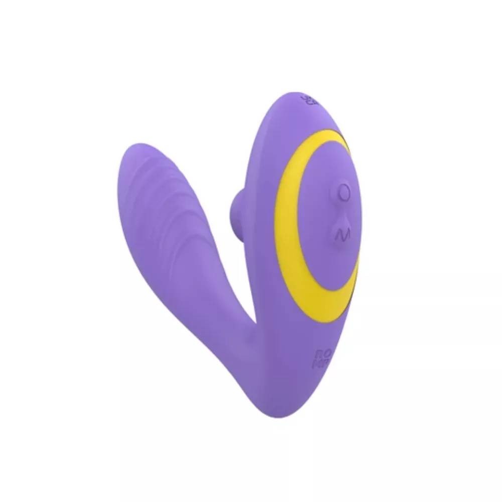 ROMP Reverb is a rabbit vibrator with Pleasure Air Technolog... ROMP - Reverb Air Rabbit Vibrator Dual Stimulation - Lilac photo-3
