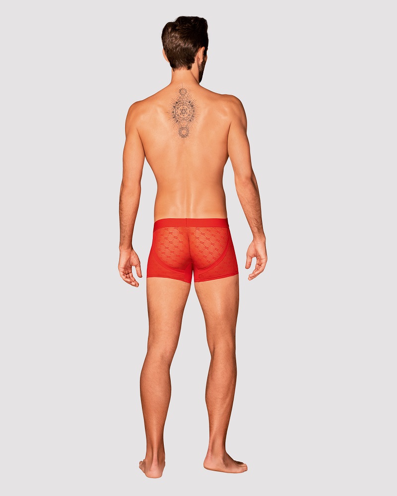 They tempt with an extremely sexy cut and seduce with a slig... Obsessive - Obsessiver Boxers - Red - S/M photo-5