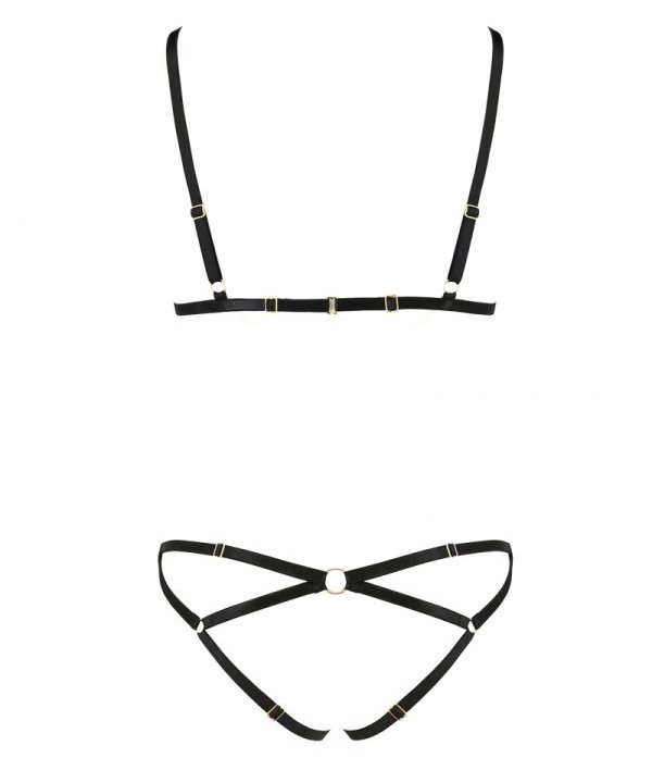 Nicky is a bold, definitely extravagant proposition as an al... Passion - Nicky Set - Black - L/XL photo-6