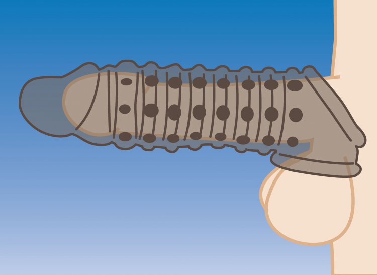 Add length and girth with this super soft enhancer sleeve! T... Size Matters - 1.5" Penis Enhancer Sleeve - Smoke photo-7