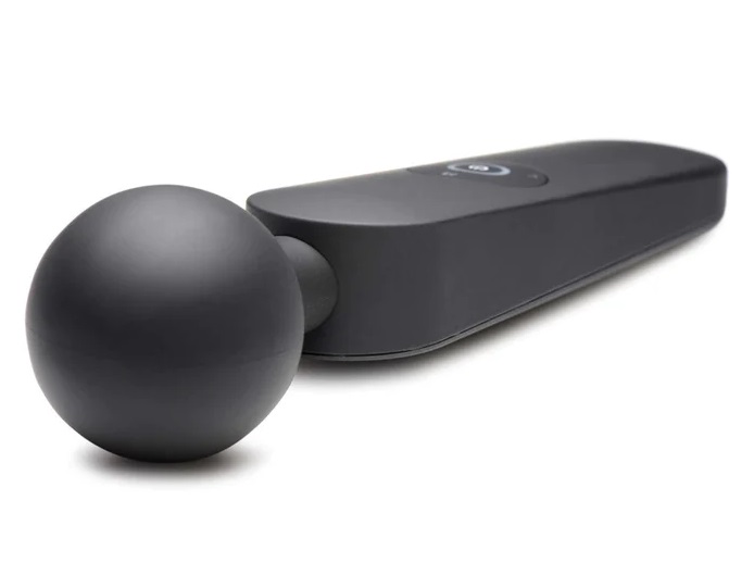 Get ready for a hot date with your favorite toy! This premiu... Master Series - 72X Thunder Heating Massager - Black photo-5