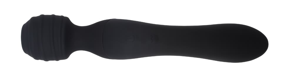Dual-ended, 8 Frequency Vibrations, Magnetic USB charger, Su... Chisa - Dual-Ended Ultimate Wand - Black photo-4