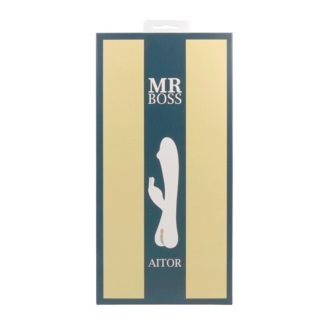 Simultaneously stimulates clitoris and vagina. An elegant ra... Mr Boss - Aitor Rabbit Vibe - Purple photo-7
