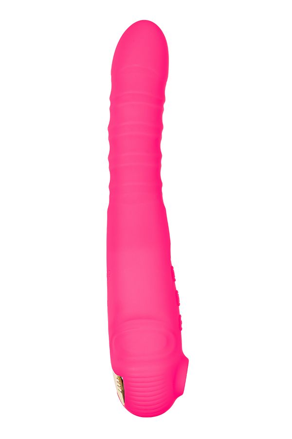 JOS COTOX Vibrator-pulsator with air-pulse stimulation. Thru... JOS - Cotox Vibrator w Vacuum Stimulator - Pink photo-5