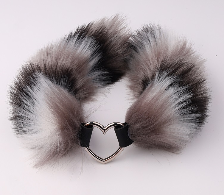 Foxtail four-piece set
Material: Aluminium alloy, artificia... MT - Tail Plug Set 4pcs - Black/White photo-2