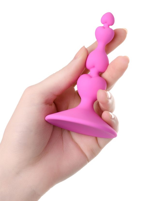 Loverty is the small plug size is ideal for the first experi... ToDo - Loverty Anal Plug - Pink photo-2