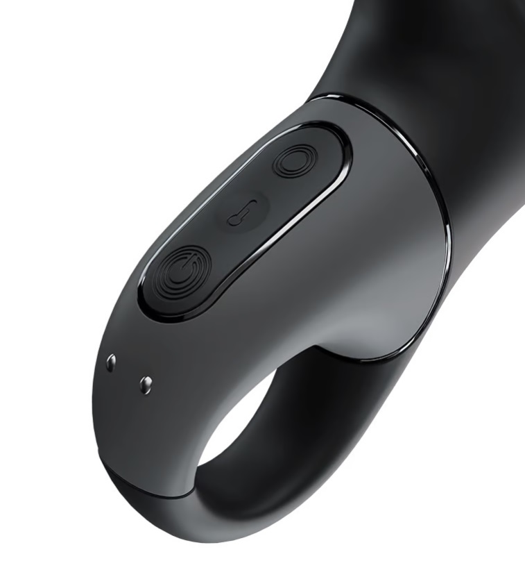 Enjoy double stimulation of your hot spots with the Satisfye... Satisfyer - Heat Climax Plus - Black photo-3