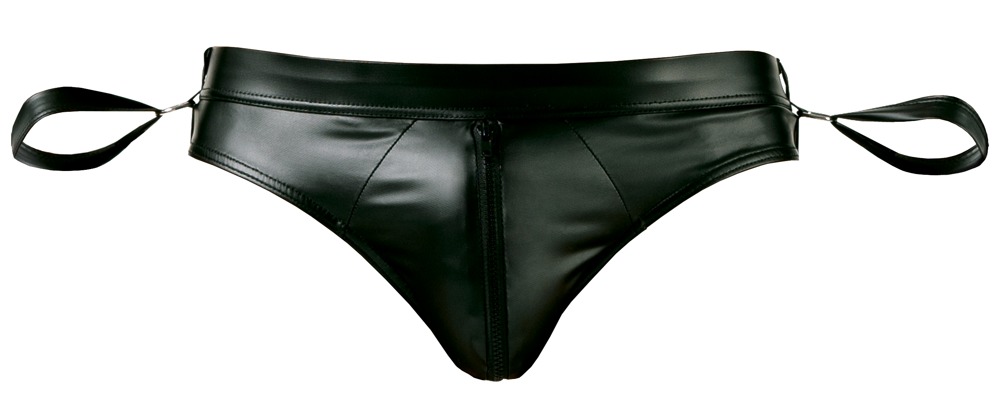 Exclusive, captivating design!
Exciting open back jock brief... Svenjoyment - Jock Bondage - Black - S photo-5