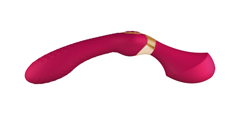 ZOA, for the woman who likes power and finesse. Its refined ... Shunga - Zoa Massager - Raspberry photo-3