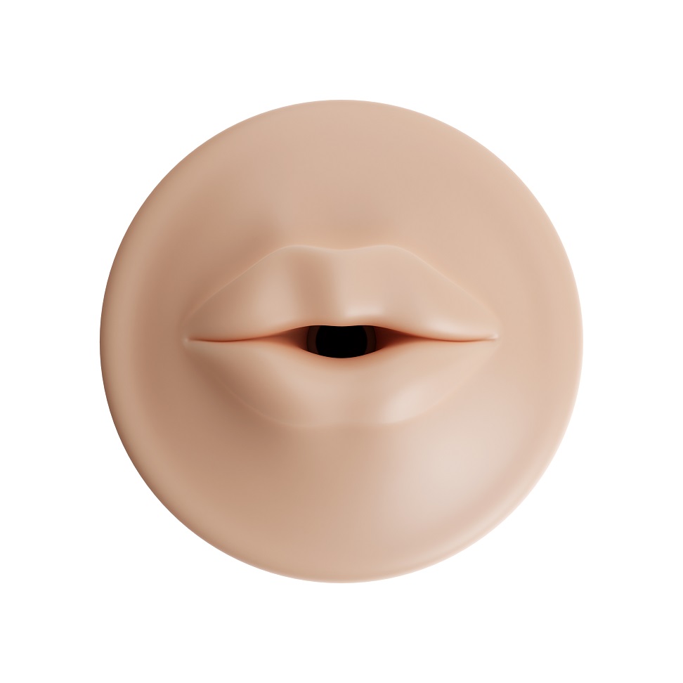The Autoblow Ultra is compatible with a series of interchang... Autoblow - AI Ultra Mouth Sleeve - Beige photo-3
