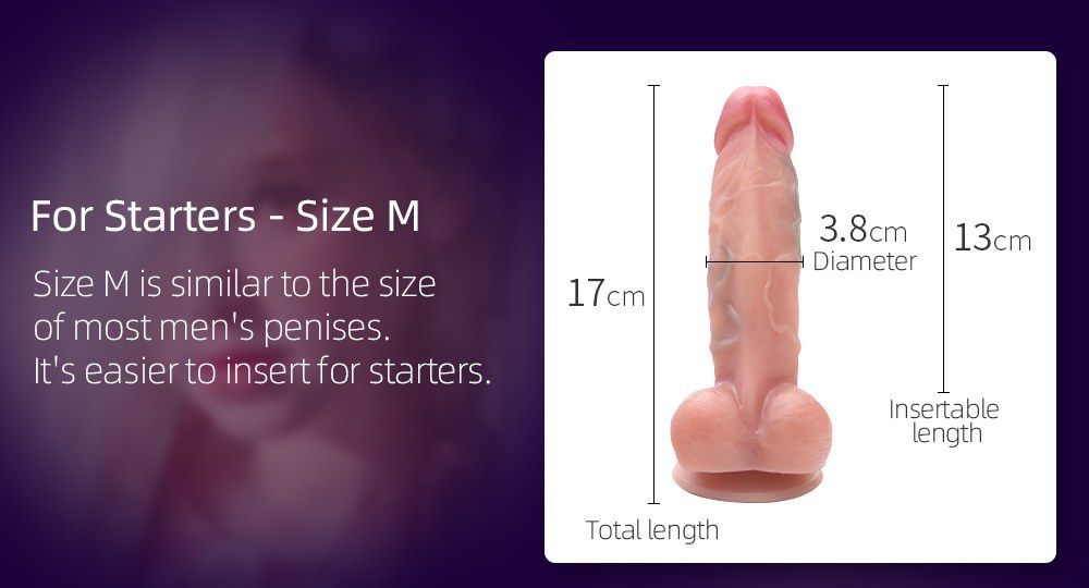 Ergonomic design, Lifelike silicone cock, Real touch feeling... Drywell - Realistic Cock 18cm - Flesh photo-19