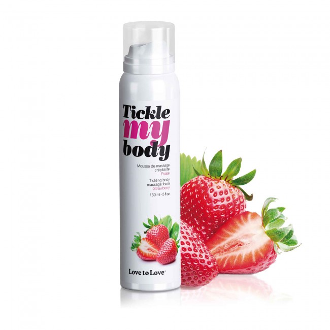 Spice up your massages !
Tickle my body invites you to new ... Love to Love - Massage Foam Strawberry - 150ml photo-3