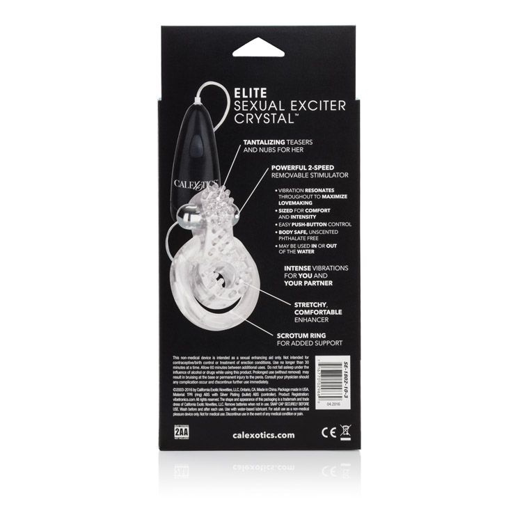 This couple’s enhancer is designed for stimulation satisfact... CEN - Elite Sexual Exciter - Clear photo-10