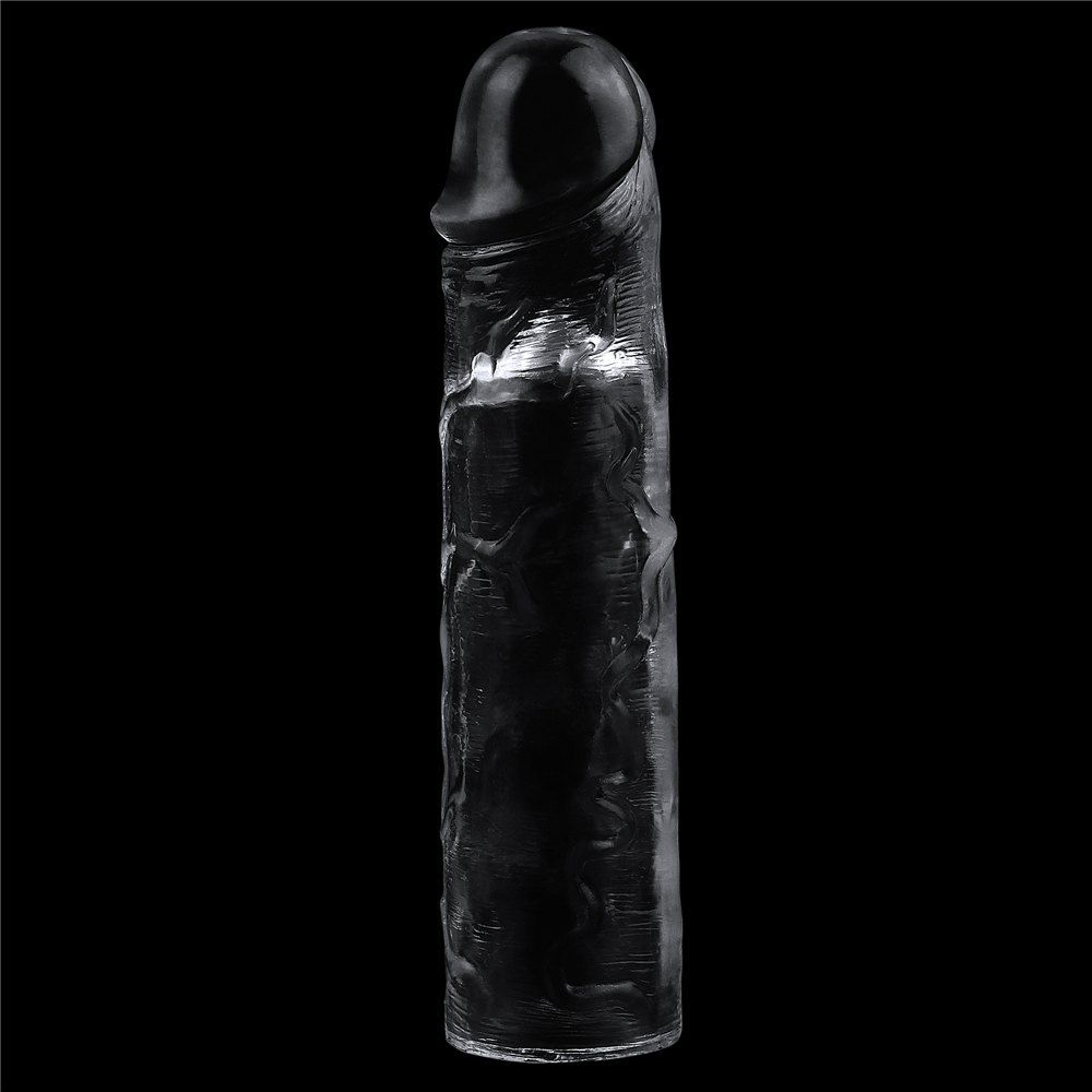 A sight for the most erotic of fantasies, LOVETOY shameless ... Lovetoy - Flawless Penis Sleeve Add 2'' - Clear photo-3