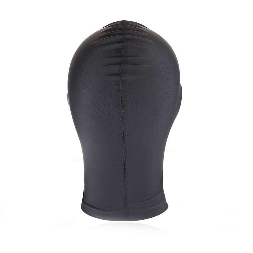 The comfortable mask has room for your mouth. The stretch fa... Kiotos - Spandex Open Mouth Hood - Black photo-2