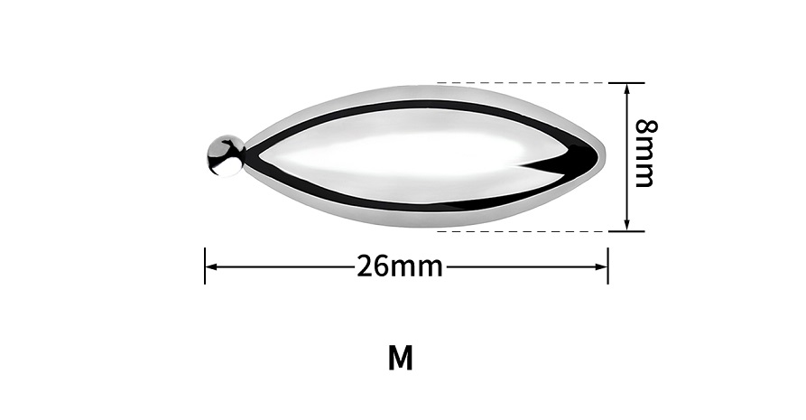 Stell ring with tiny metal anal plug
Material: 304 Stainles... FAAK - Steel Anal Plug w Cock Ring M photo-6