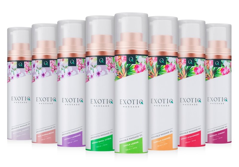Enjoy the relaxing effect of Exotiq massage oil. This massag... Exotiq - Massage Oil Sweet Strawberry - 100ml photo-5
