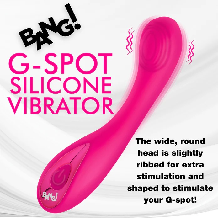 Get the power and pleasure right where you want it with this... Bang! - G-Spot Vibrator - Pink photo-3