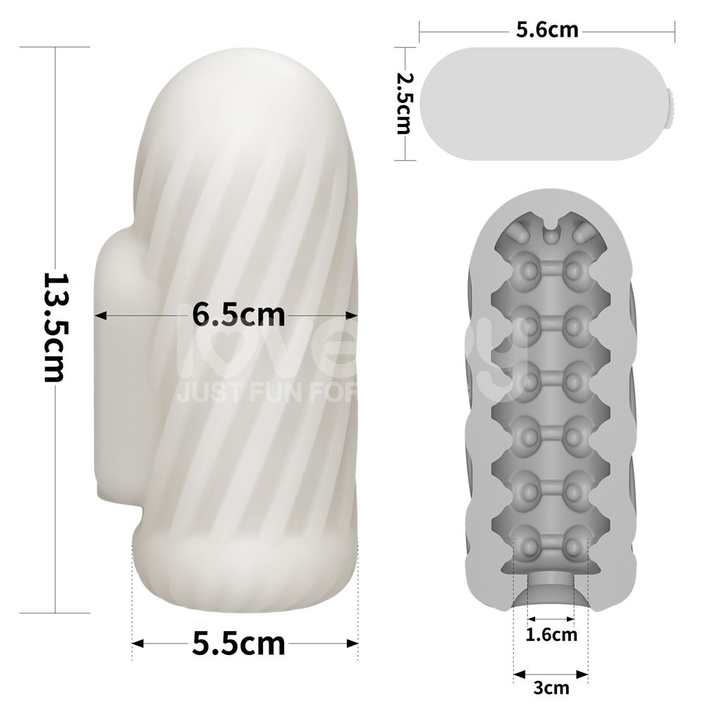 Discover ultimate pleasure and versatility with the Lovetoy ... Lovetoy - Knights Ring Vibro 2in1 Sleeve - Spiral photo-18