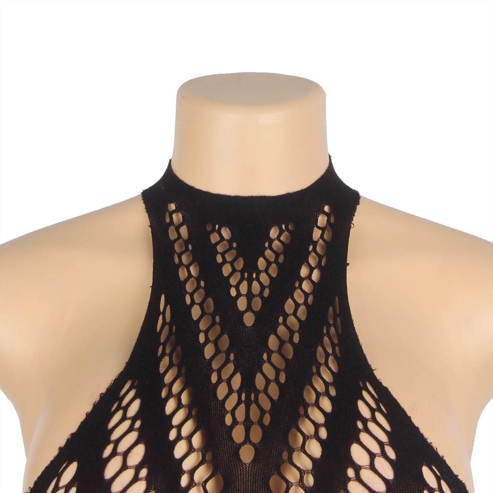 Black and red two-color gradient stretchy fishnet dress
Mat... Ohyeah - Gradient Dress - Black/Red - XL photo-9