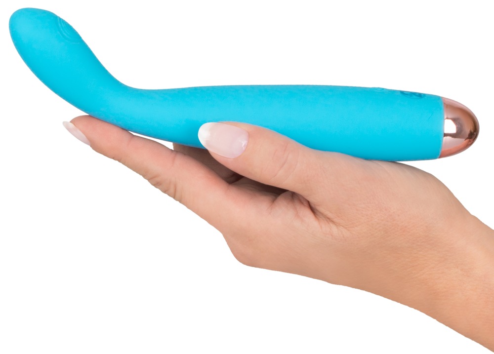 The small blue vibrator for hot pleasure!
This vibrator is s... Cuties - G-Spot Mini Vibrator - Blue photo-3