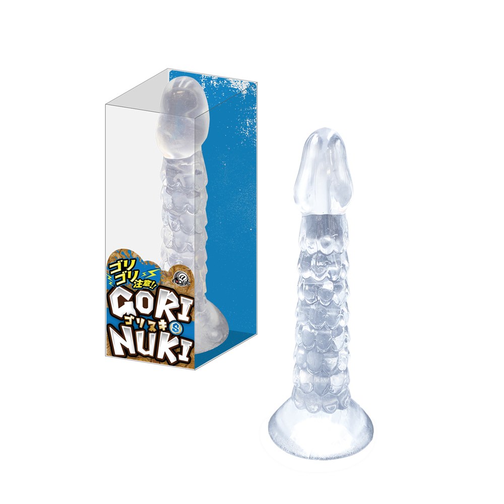 Be careful not to pull it out too hard!
A crystal dildo wit... A-One - Gorinuki Dildo S - Clear photo-6