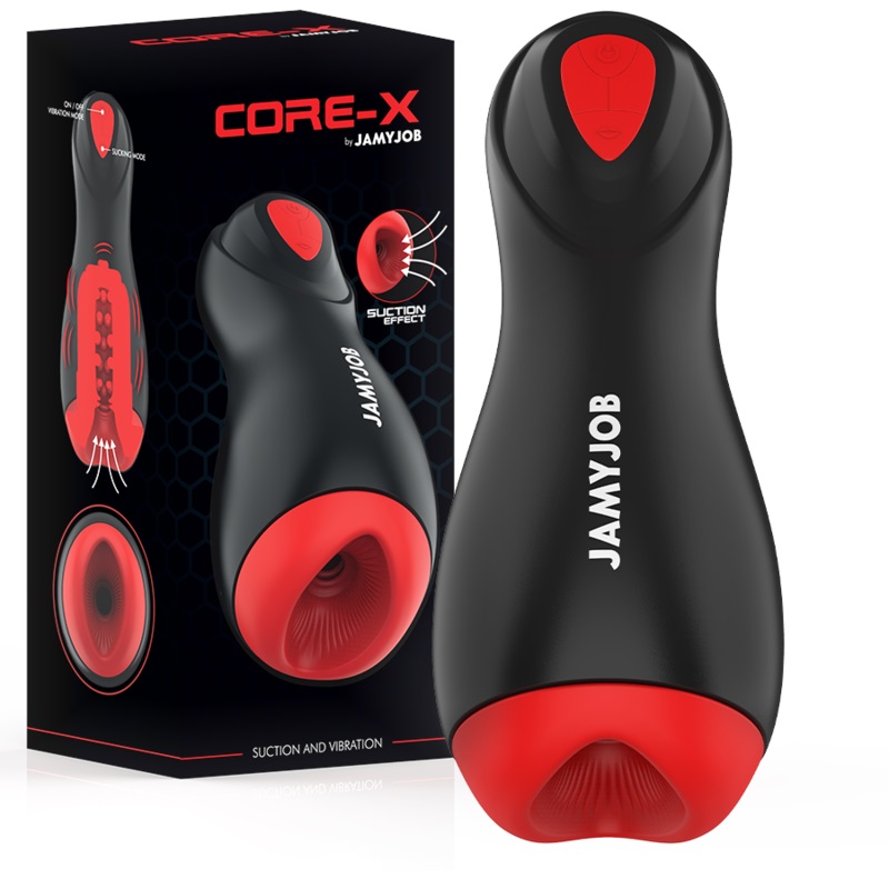 The JAMYJOB CORE-X Automatic Male Masturbator is an innovati... Jamyjob - Core-X Suction Vibro Masturbator photo-7