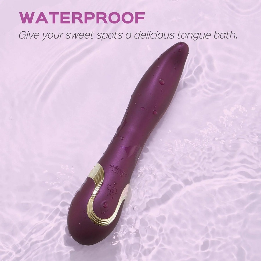 App Control: Next-gen pleasure and long-distance play at a t... Honey Play Box - Fling App Licking Vibrator - Purple photo-7