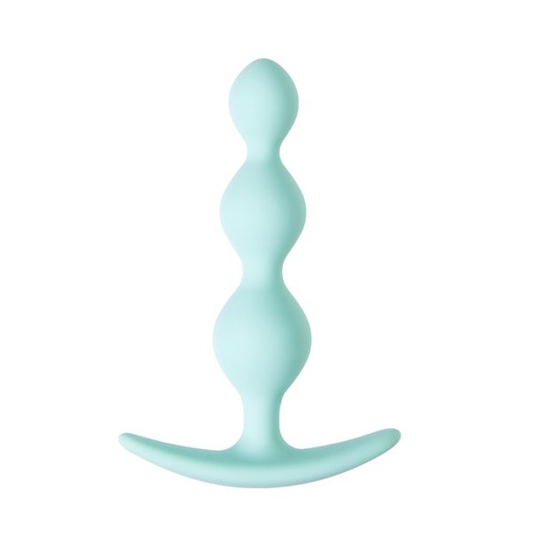 A miniature size suits a novice even. Beaded tip provides a ... ToDo - Triple Vibro Plug - Mint photo-3