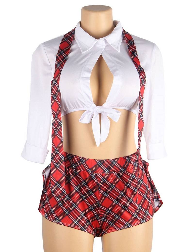 School girl cosplay spicy costume with jock straps panties
... Ohyeah - Student Costume - XL photo-5