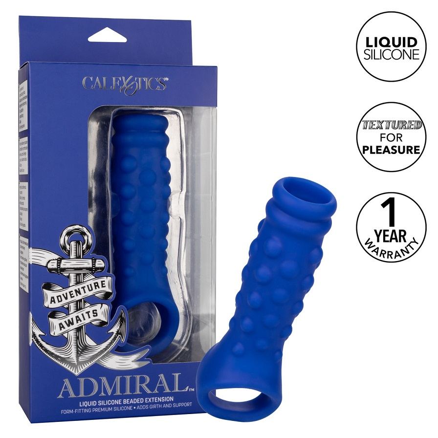 Set sail for a sea of uncharted pleasure with the Admiral Li... CEN - Admiral Beaded Extension - Blue photo-10