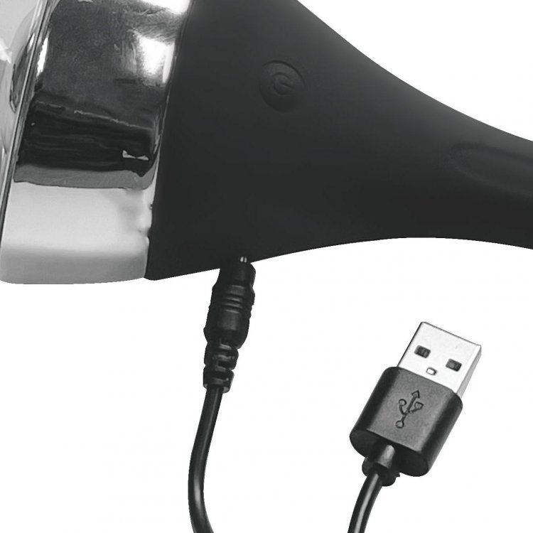 Clean out and freshen up with ease and pleasure! This premiu... CleanStream - Auto Vibro Enema Bulb - Black photo-9