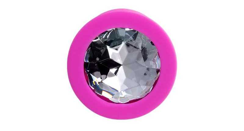 This toy is the night decoration. A miniature size suits a n... ToDo - Brilliant Anal Plug S - Pink photo-3
