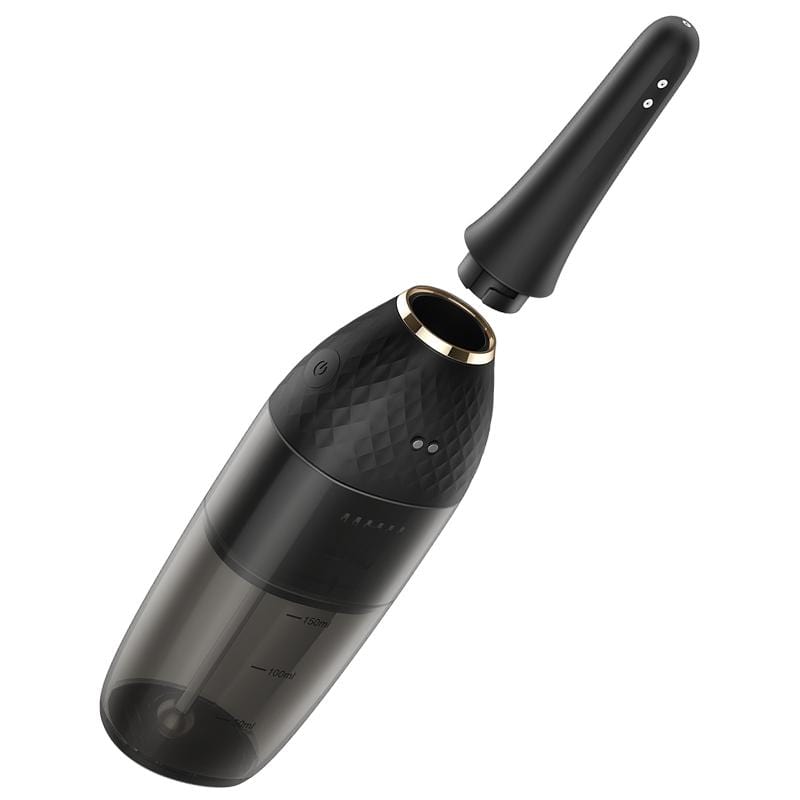 Introducing the Aquarius Automatic Anal Douche - your ultima... Erocome - Aquarius - Black photo-2