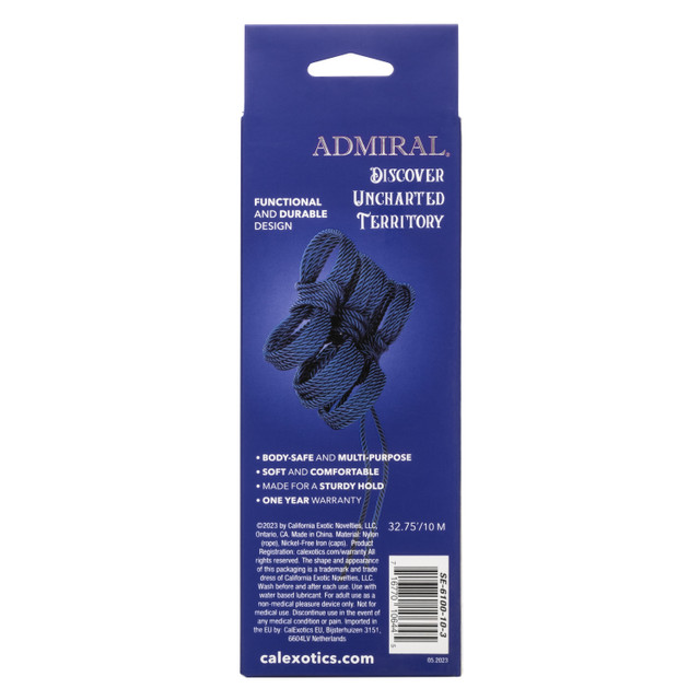 Discover the versatility and pleasure of the Admiral Rope. T... CEN - Admiral Nylon Rope 10m - Blue photo-4