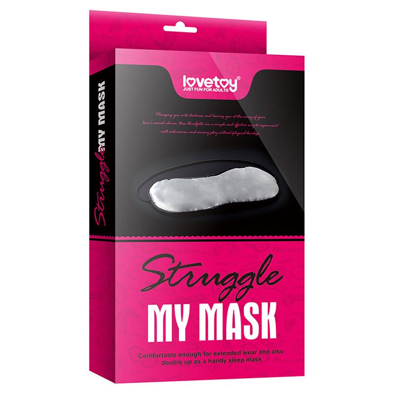 Experience the eroticism of being completely lost in sensati... Lovetoy - Struggle My Mask - Grey photo-7