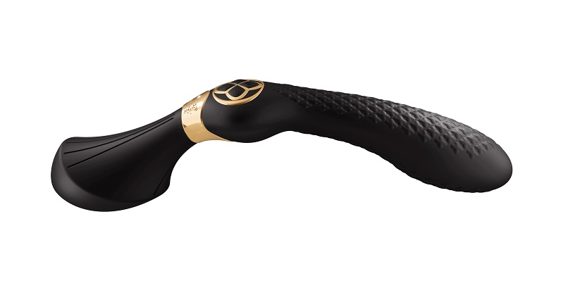 ZOA, for the woman who likes power and finesse. Its refined ... Shunga - Zoa Massager - Black photo-3