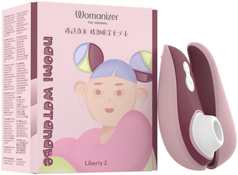 A special limited edition model has been released in collabo... Womanizer - Naomi Liberty 2 - Bordeaux photo-8