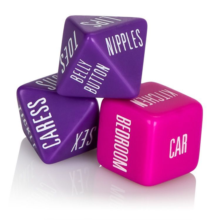 Enjoy unlimited erotic possibilities with the raunchy Spicy ... CEN - Spicy Dice - Purple photo-2