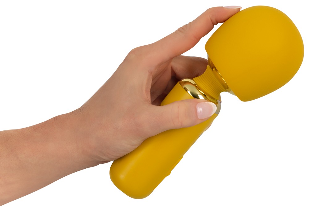 Small, compact, powerful massage wand!
Dynamic, yellow massa... YNF - Wand Massager - Yellow photo-2