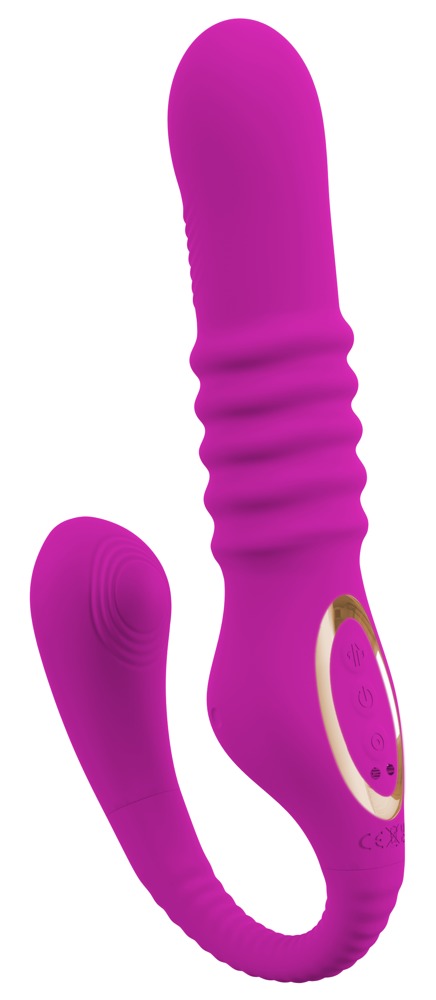 Deep double pleasure!
The flexible 3 Function Vibrator from ... Javida - 3 Function Vibrator - Pink photo-6