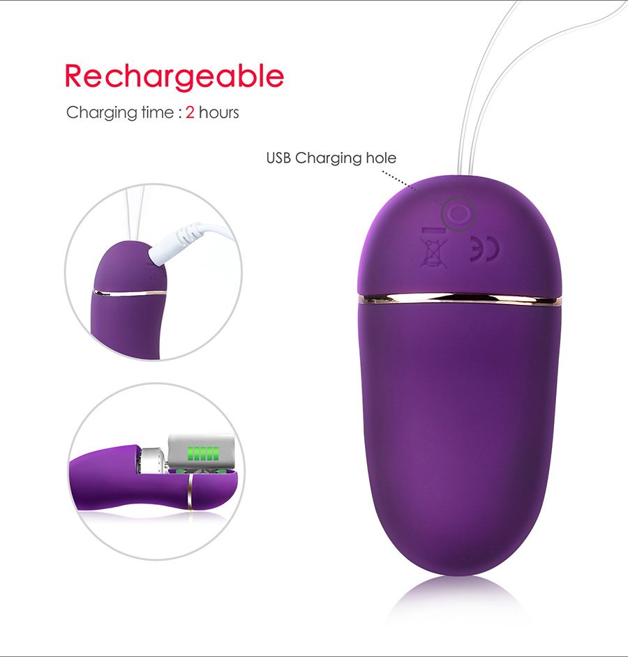 Material:Body-safe silicone and ABS material
Egg Size:35mm*7... Erocome - UrsaMinor - Egg - Purple photo-15