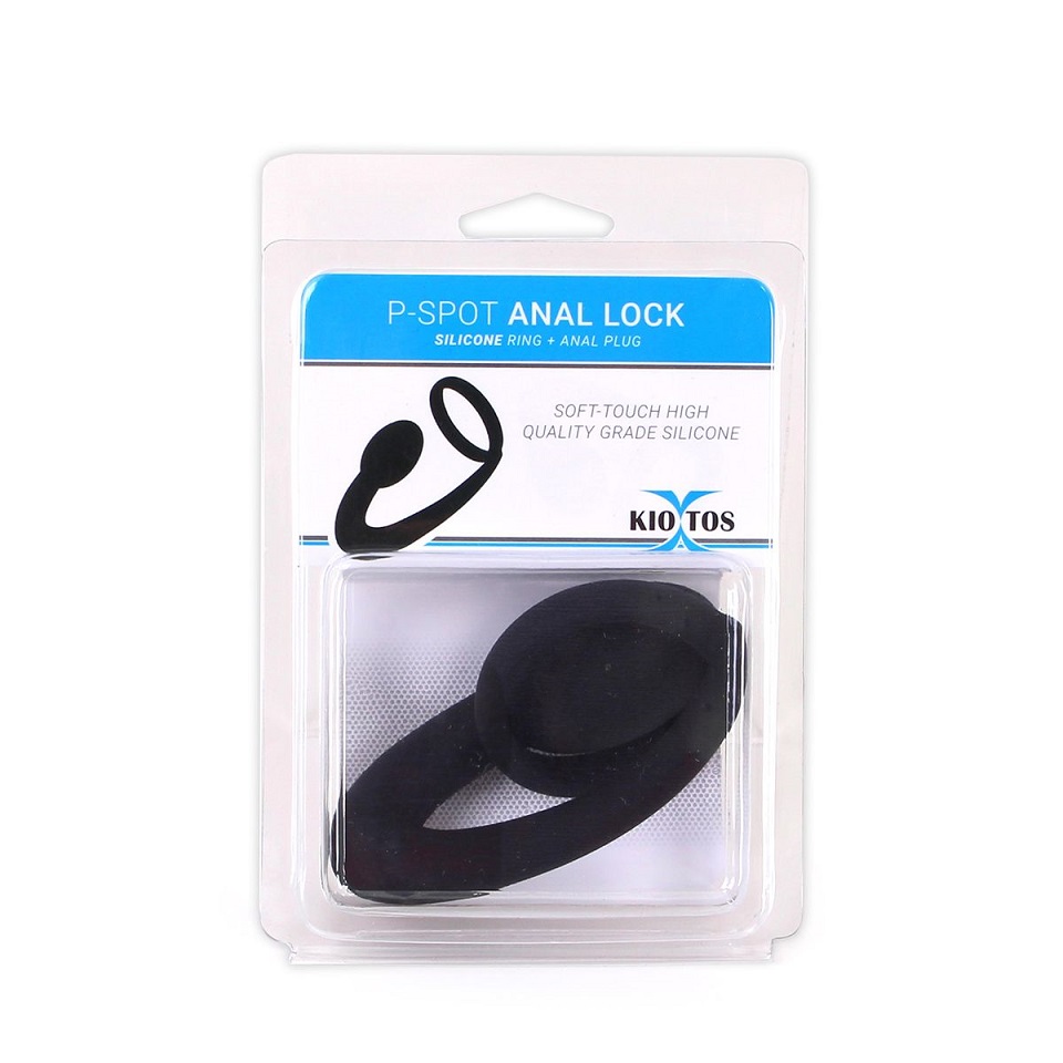 Silky smooth P-Spot Anal lock made from high quality silicon... Kiotos - P-Spot Anal Lock w Ring photo-5