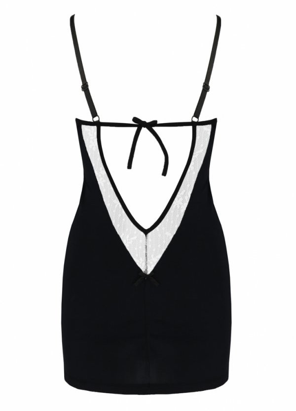 Eye-catching T-shirt by Passion was created from a combinati... Passion - Nea Chemise - Black - S/M photo-6