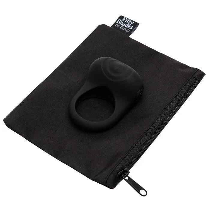 In celebration of a decade of erotic discovery and fulfillme... Fifty Shades of Grey - Sensation Vibro Ring - Black photo-4