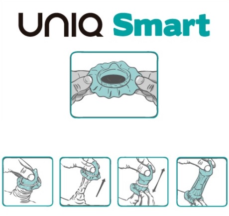 This condom is specially designed to be put on before erecti... Uniq - Non-Latex Condoms 3's Pack photo-2